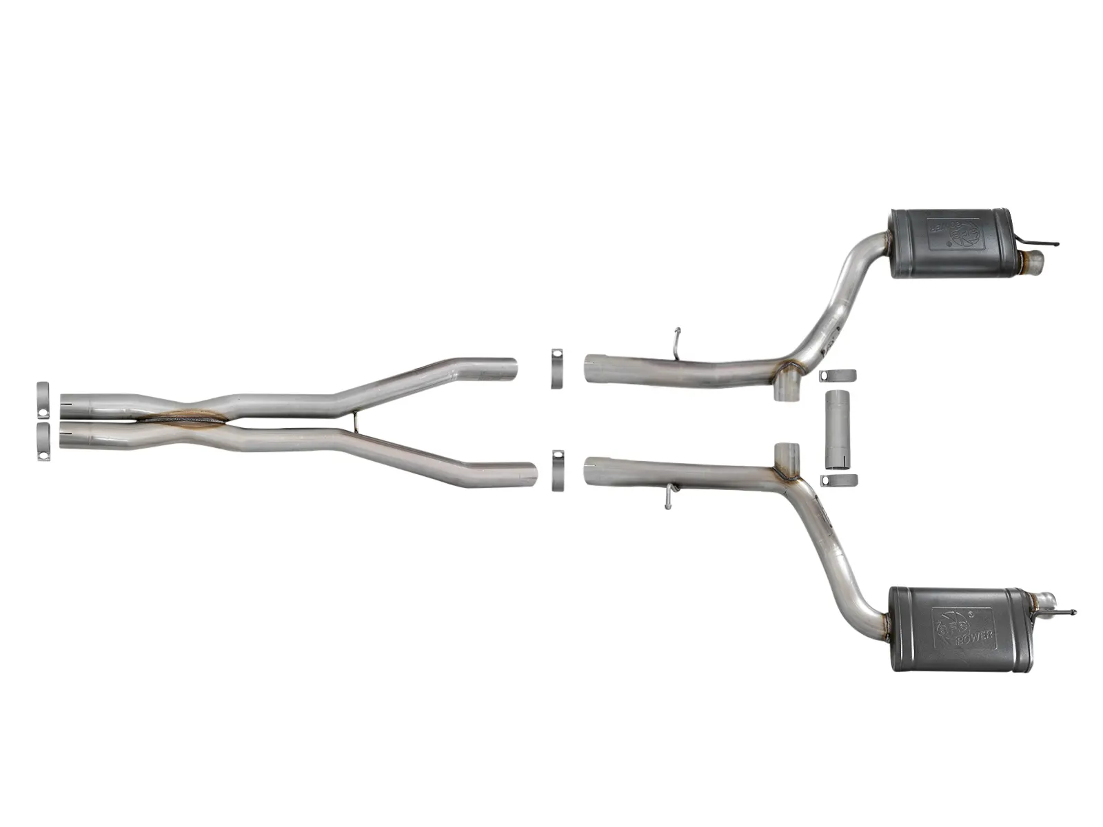 Układ wydechowy MACH Force-Xp 3" 304 Stainless Steel Cat-Back Exhaust System | DODGE CHALLENGER 5.7 V8 | 2015-2016 - obrazek 3