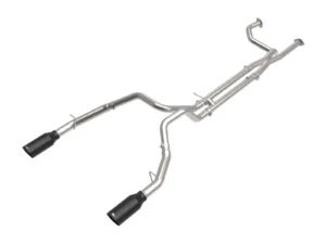 Układ wydechowy Vulcan Series 3 IN to 3-1/2 IN 304 Stainless Steel Cat-Back Exhaust System w/ Black Tip| RAM TRX | 6.2 V8 | 2021-2024