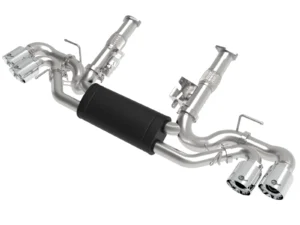 Układ Wydechowy MACH Force-Xp 304 Stainless Steel Cat-Back Exhaust w/ Muffler Polished (No NPP) | Chevrolet Corvette C8 | 6.2 | 2020-2025