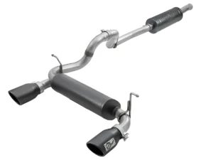 Układ wydechowy Rebel Series 2-1/2 IN 304 Stainless Steel Cat-Back Exhaust System | Jeep Wrangler JL 3.6 V6 | 2018-2025