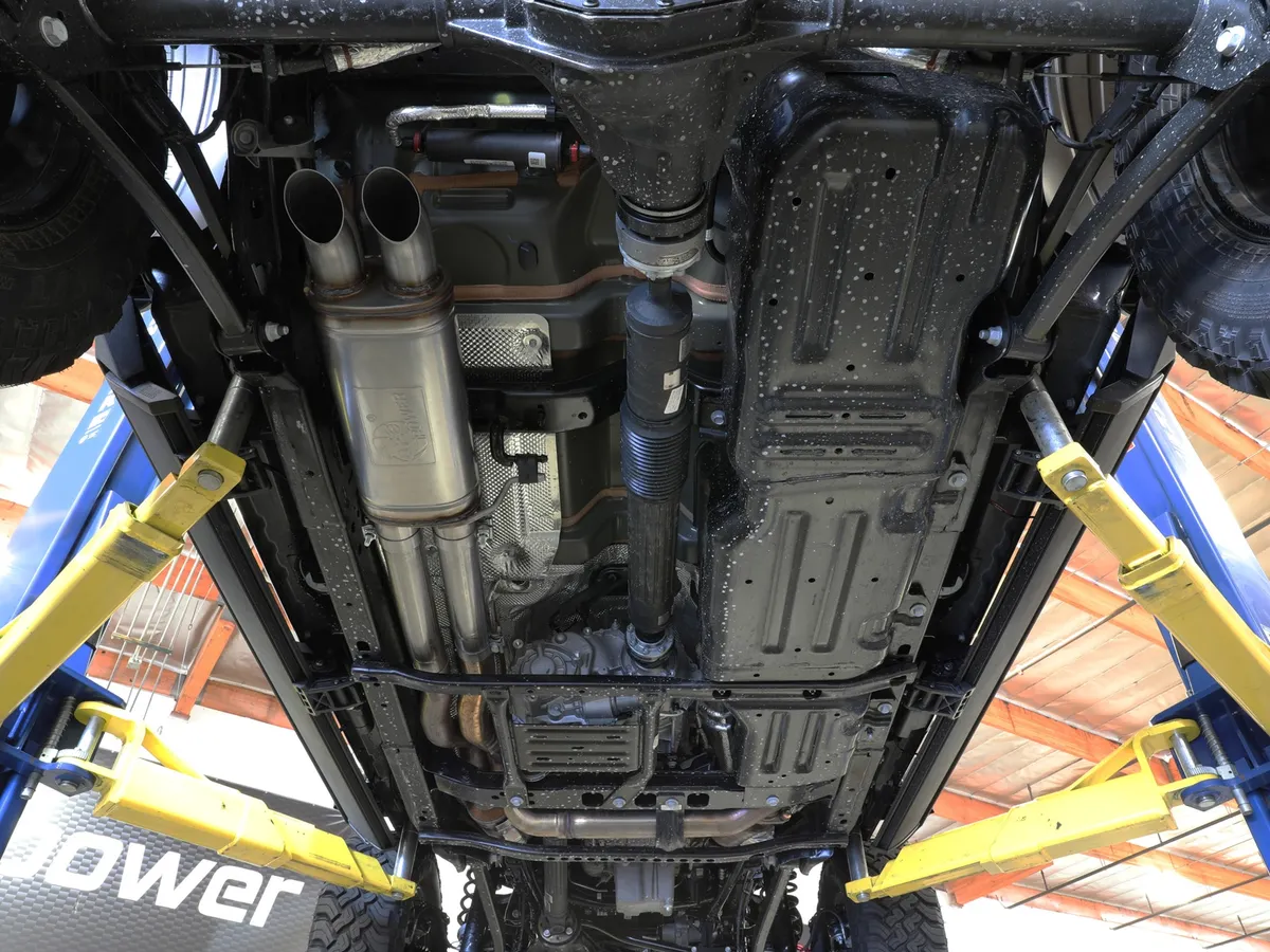 Układ wydechowy ROCK BASHER 3 IN 304 Stainless Steel Cat-Back Exhaust System | Jeep Wrangler JL 6.4 V8 HEMI | 2018-2025 - obrazek 3