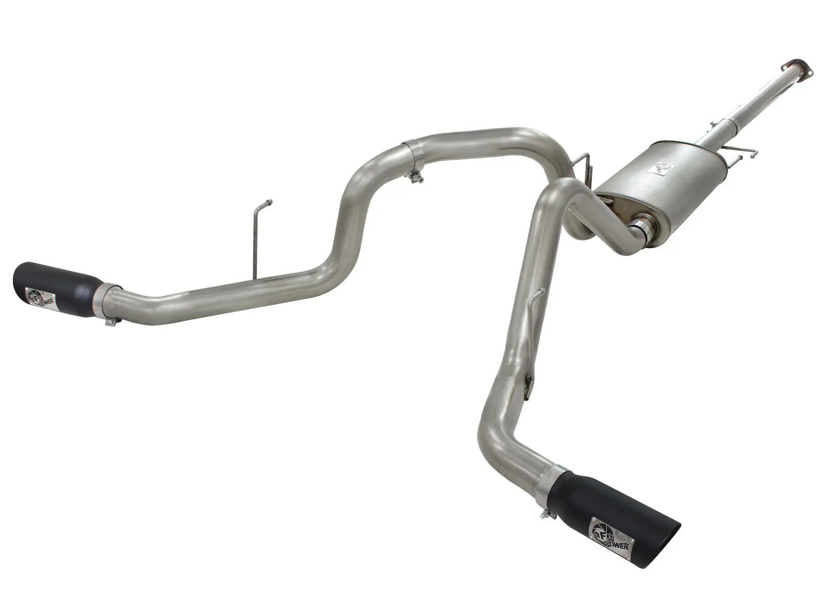 aFe MACH 3.5in SS Cat-Back Exhaust | Ford F-150 (10-11) V8 6.2L (49-43037-P) main image 0