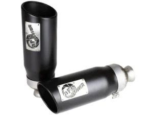 CZARNE końcówki wydechu zestaw MACH Force-Xp 5 IN Stainless Steel Direct-Fit Exhaust Tip Set | RAM 1500 DT DS | 2008-2025