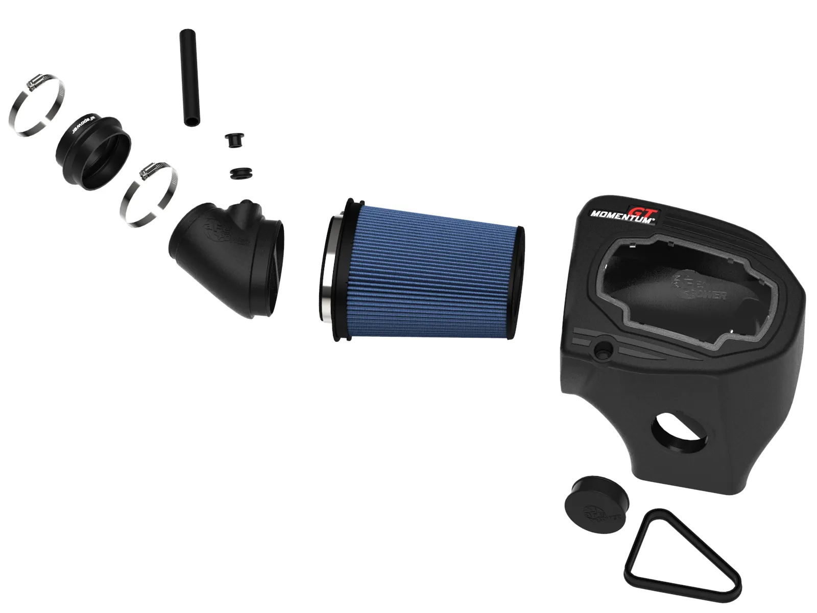 Układ dolotowy Momentum GT Cold Air Intake System w/Pro 5R Filter Media | DODGE CHALLENGER 6.4 V8 HEMI | 2011-2023 - obrazek 4