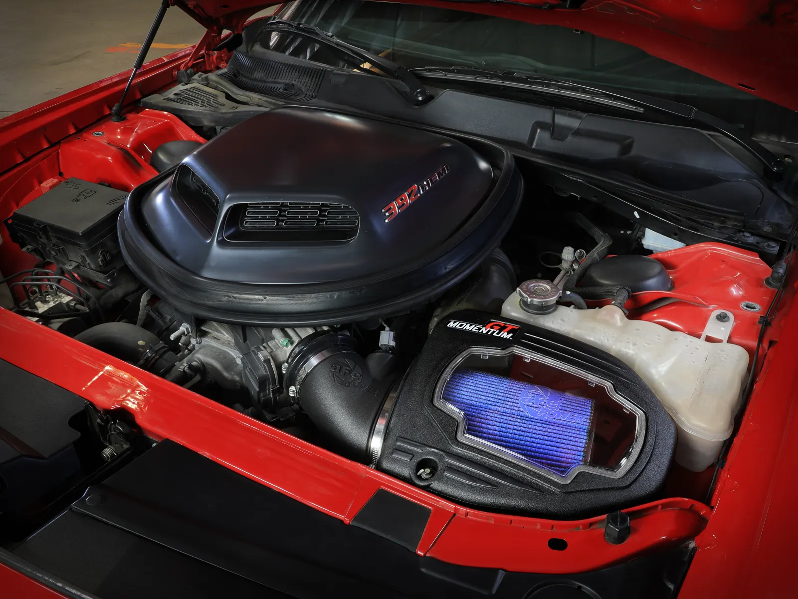 Układ dolotowy Momentum GT Cold Air Intake System w/Pro 5R Filter Media | DODGE CHALLENGER 6.4 V8 HEMI | 2011-2023 - obrazek 2