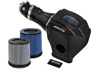 Układ dolotowy Black Series Momentum Carbon Fiber Cold Air Intake System w/Dual Filter Media| Dodge Challenger | Dodge Charger | 6.2 hellcat | 2015-2016