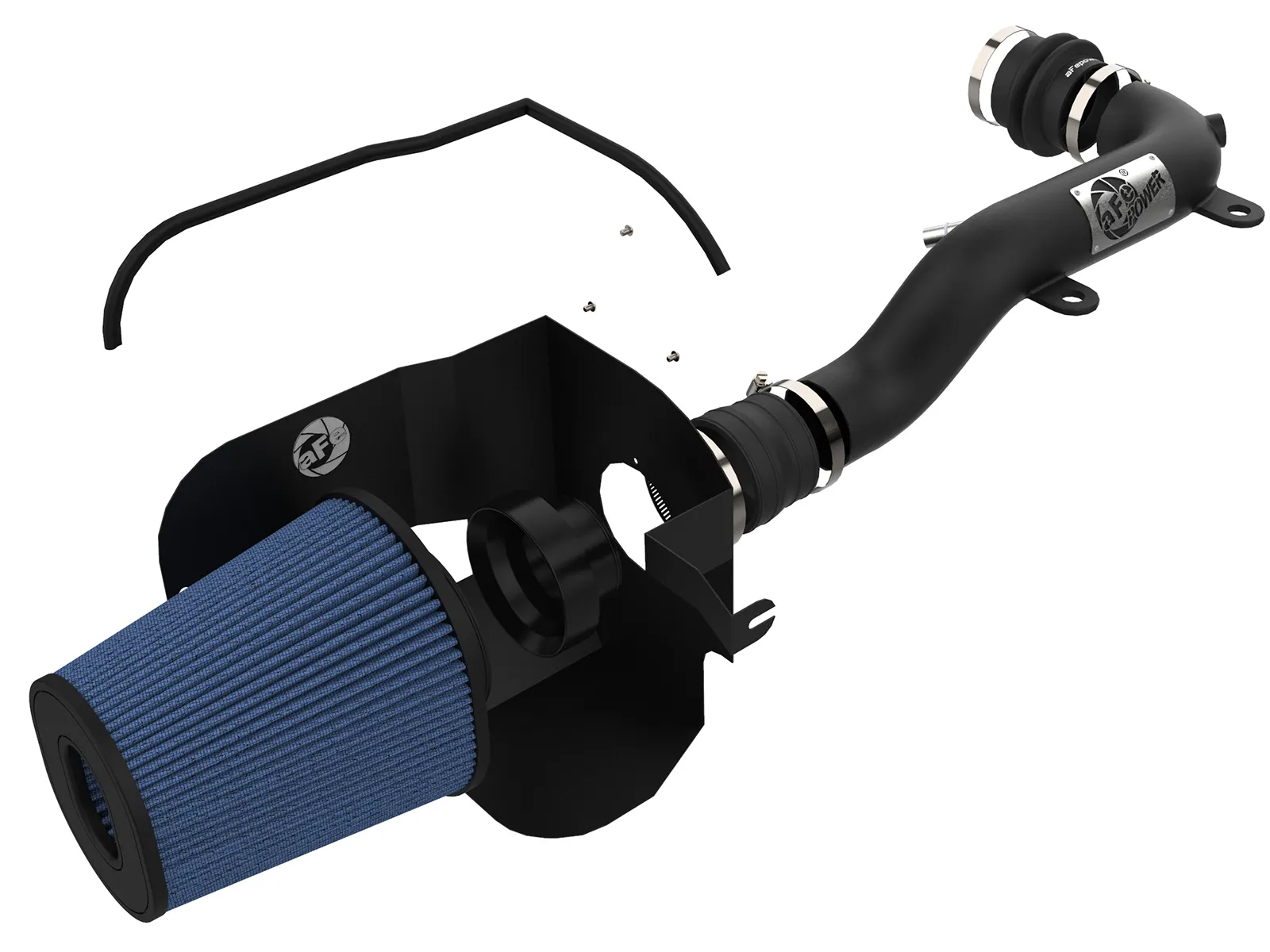 Układ dolotowy Magnum FORCE Stage-2 XP Cold Air Intake System - Black w/Pro 5R Filter Media | Jeep Wrangler JL 3.6 V6 | 2018-2025 - obrazek 5