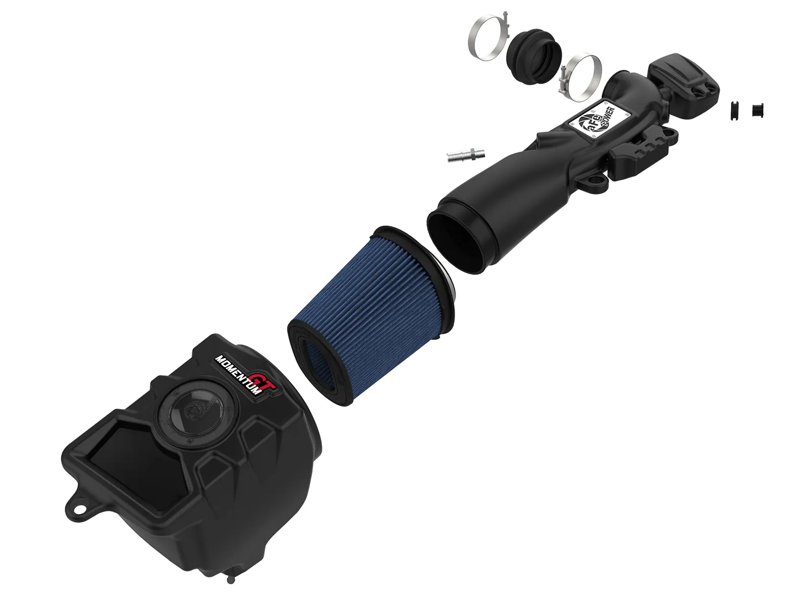 Układ dolotowy Momentum GT Cold Air Intake System w/Pro 5R Filter | Jeep Wrangler JL | 3.6 | 2018-2025 - obrazek 7