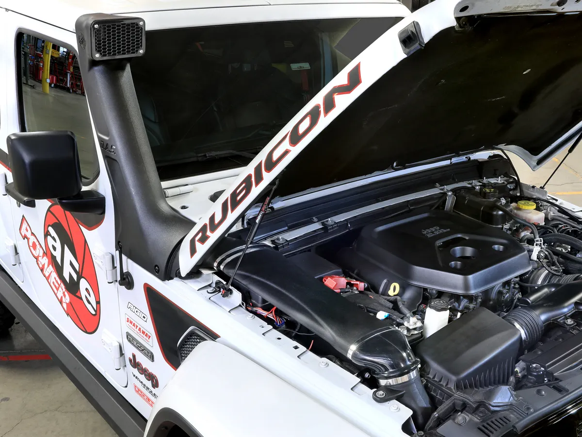 Wlot powietrza dynamiczny Snorkel Dynamic Air Scoop (D.A.S.) | Jeep Wrangler JL/Gladiator JT 2.0/3.6 V6 | 2018-2025 - obrazek 3