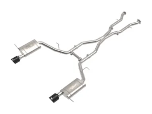 Układ wydechowy MACH Force-Xp 2-1/2 IN 304 Stainless Steel Cat-Back Exhaust w/ Black Tip | DODGE DURANGO | 3.6 | 5.7 | 2011-2024