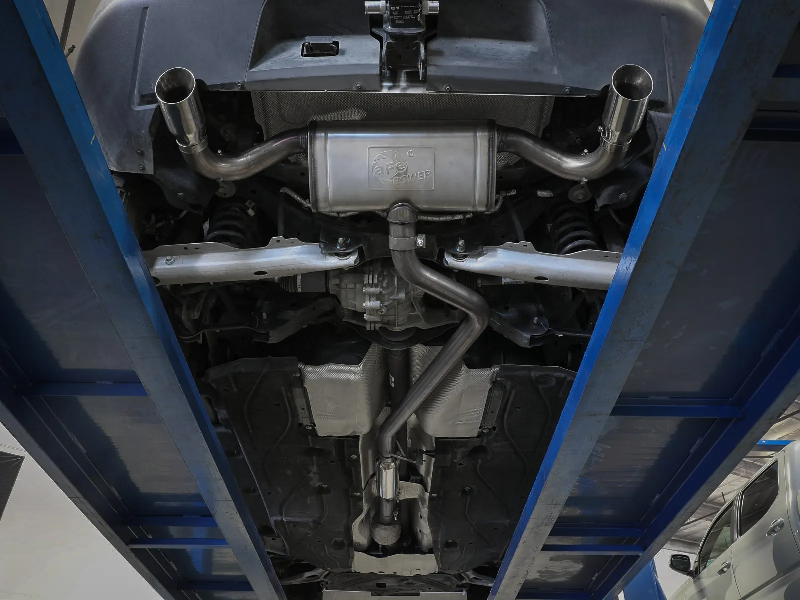 Układ Wydechowy Vulcan Series 2-1/2 IN 304 Stainless Steel Cat-Back Exhaust System w/ Black Tip | Ford Bronco | 1.5 | 2.0 | 2021-2024 - obrazek 5