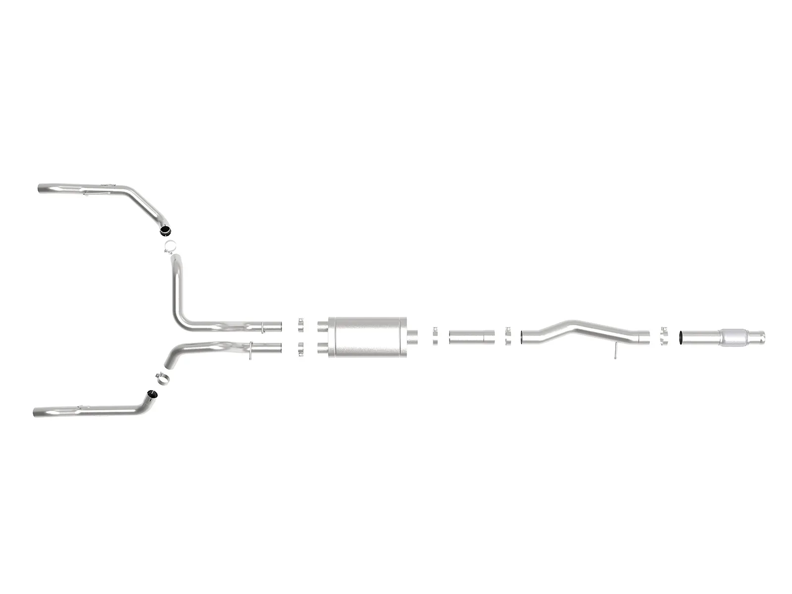 Układ Wydechowy Vulcan Series 304 Stainless Steel Cat-Back Exhaust System w/o Tip | Chevrolet Silverado | 6.2 | 2019-2024 - obrazek 6