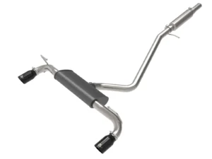 Układ Wydechowy Vulcan Series 2-1/2 IN 304 Stainless Steel Cat-Back Exhaust System w/ Black Tip | Ford Bronco | 1.5 | 2.0 | 2021-2024