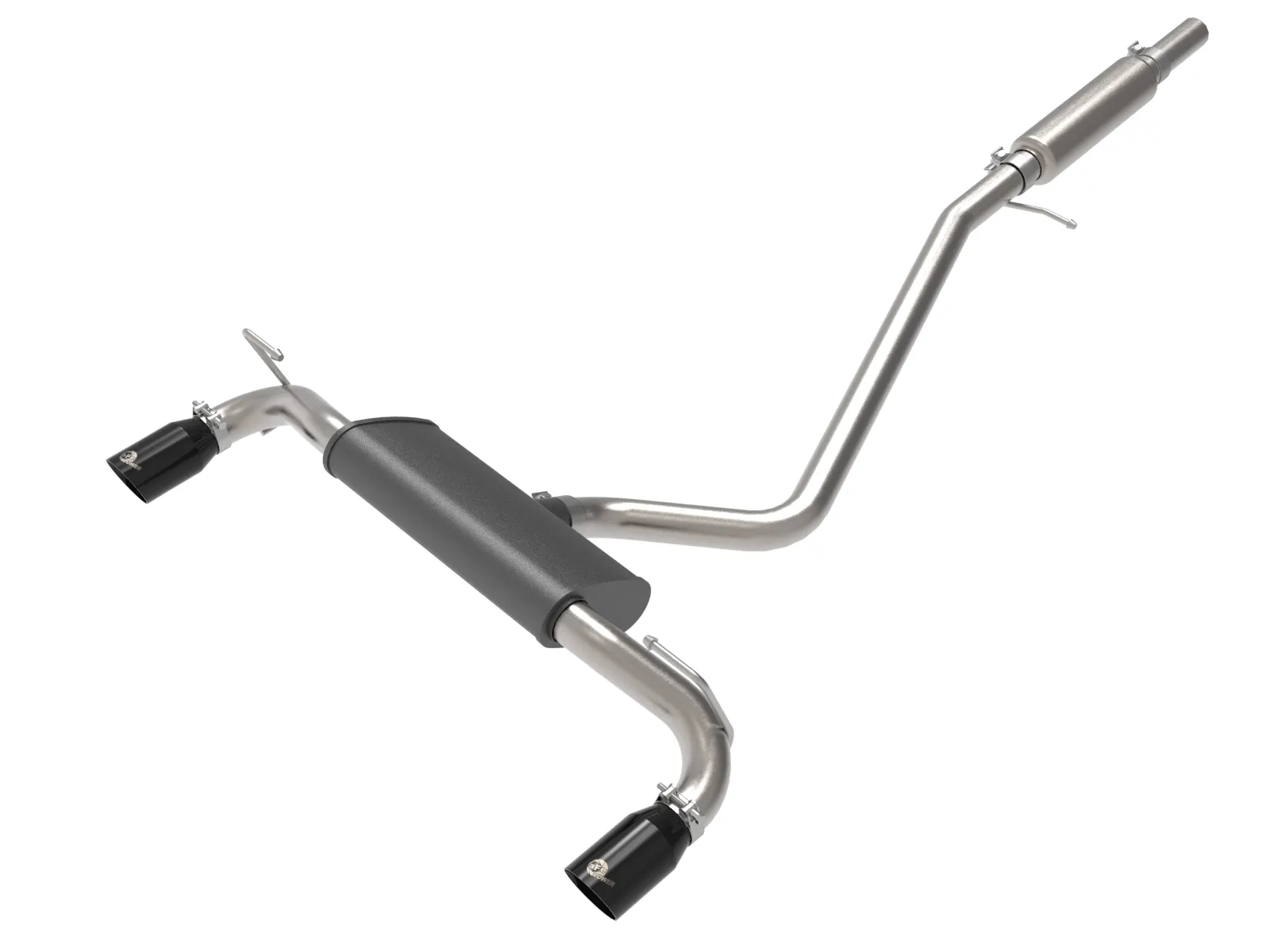 Układ Wydechowy Vulcan Series 2-1/2 IN 304 Stainless Steel Cat-Back Exhaust System w/ Black Tip | Ford Bronco | 1.5 | 2.0 | 2021-2024