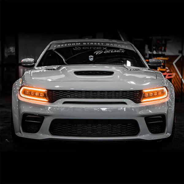 Reflektory przyciemnione AlphaRex NOVA LED (AlphaBlack) | Dodge Charger | 2015- | - obrazek 5