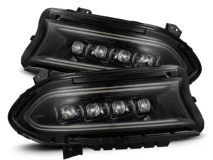 Reflektory przyciemnione AlphaRex NOVA LED (AlphaBlack) | Dodge Charger | 2015- |